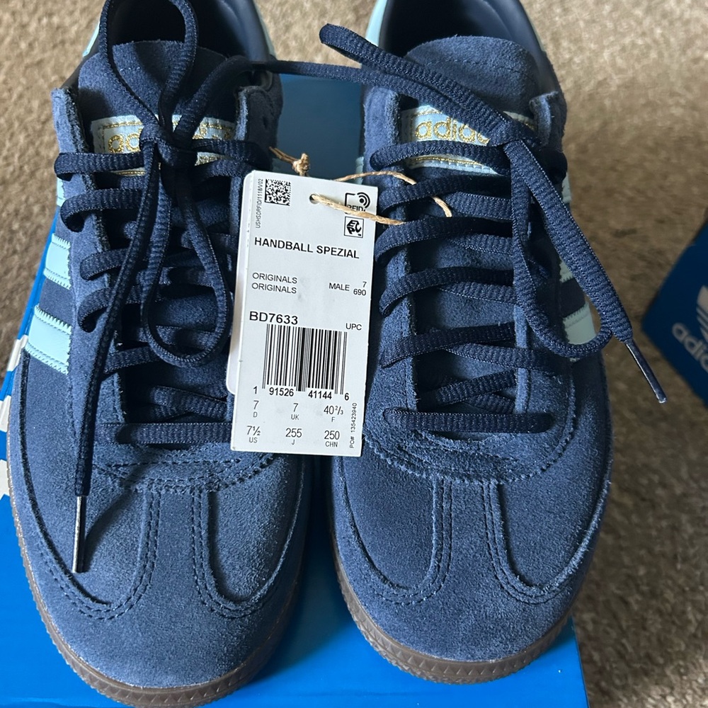 Adidas Men's Navy Handball Spezial Sneakers